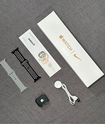 Beden Renk Apple Watch 10 Nike Series Amoled Ekran Akıllı Saat Premium Mode