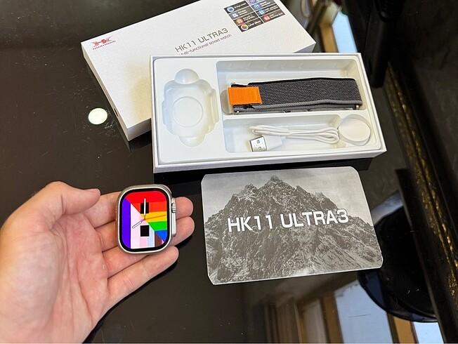 HK11 Ultra 3 Amoled Ekran Akıllı Saat Watch