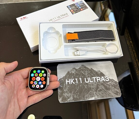 Diğer HK11 Ultra 3 Amoled Ekran Akıllı Saat Watch