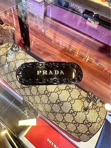 Prada hair clip