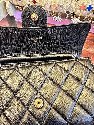 Beden siyah Renk Chanel wallet on chain