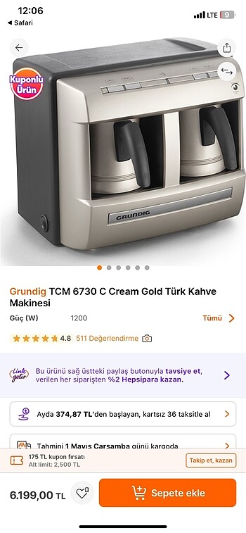 Kahve makinası