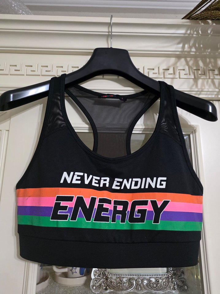 Kadın Çok Renkli Sporcu Sütyeni - Görsel 2