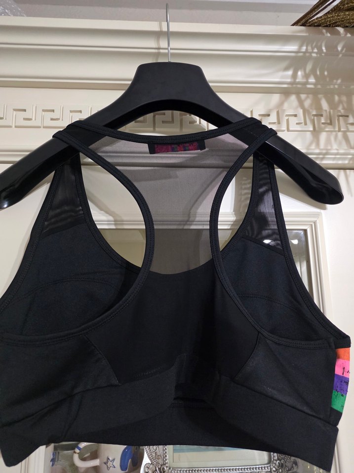 Kadın Çok Renkli Sporcu Sütyeni - Görsel 3