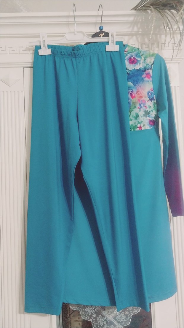 Mavi Tesettür Mayo-Haşema - Görsel 5