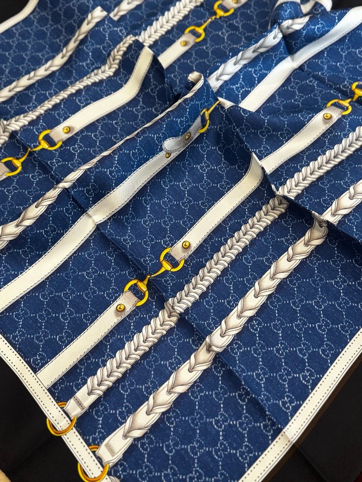 Parlak Mavi GUC Desenli Köpek Aksesuarı - Görsel 3