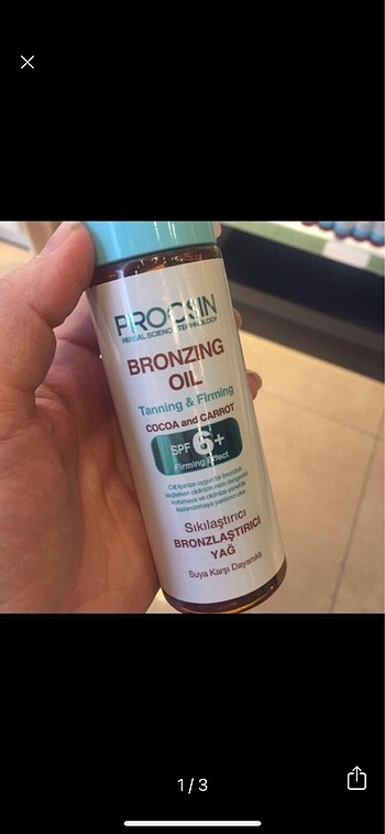 Bronzlaştırıcı yağ