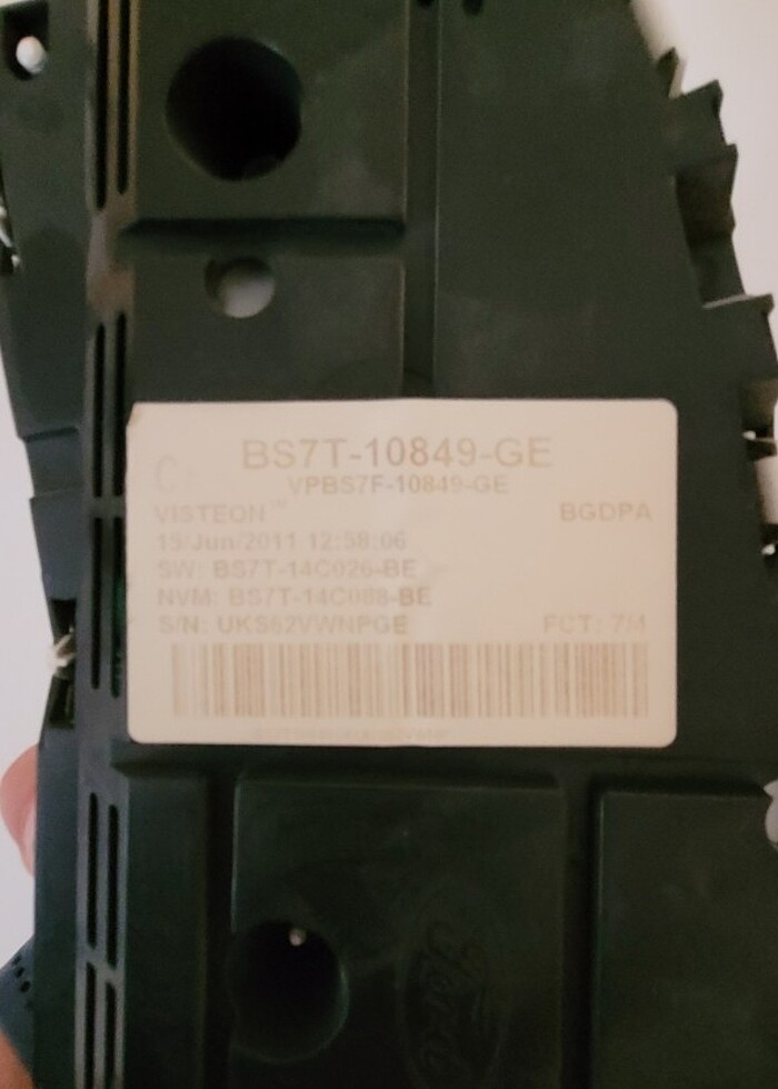 Ford Mondeo Mk4 Dizel Gösterge - Görsel 3