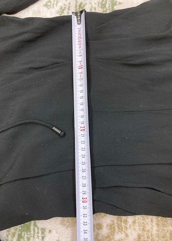 Uzun Kollu Siyah Kadın Tulum - Görsel 6