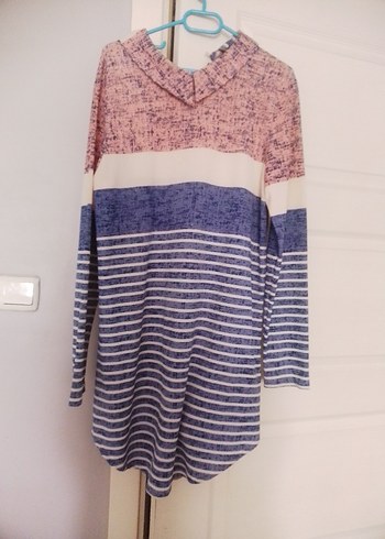 Kadın Kahverengi Uzun Fermuarlı Kabanu - Görsel 2