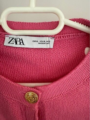 xl Beden Zara hırka, pembe hırka