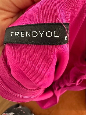 l Beden pembe Renk Trendyolmilla elbise