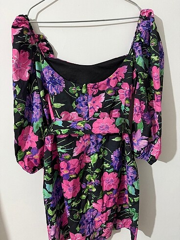 Trendyol & Milla Çiçekli elbise, night dress, elbise