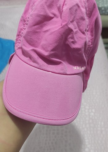 Pembe Kız şapkası güneşten korumalı - Görsel 2