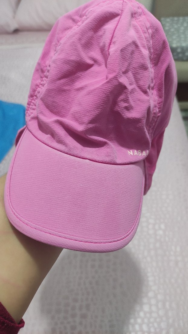 Pembe Kız şapkası güneşten korumalı - Görsel 2