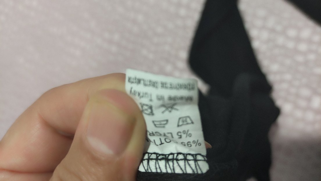 Siyah Kadın Boğazlı İnce Triko - Görsel 2