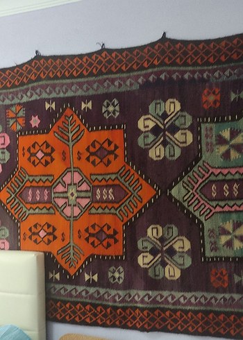 Diğer Kok Boya El Dokuma Antika Kilim