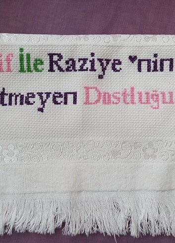Beden beyaz Renk Etamin havlu