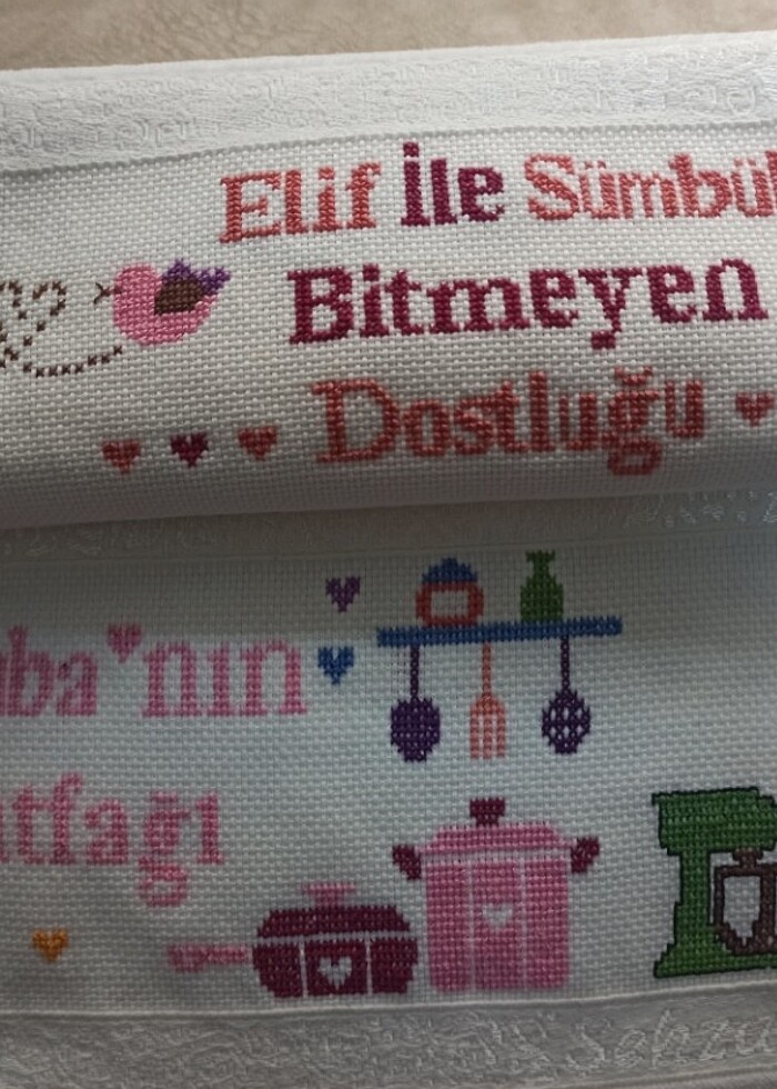 Etamin havlu - Görsel 3