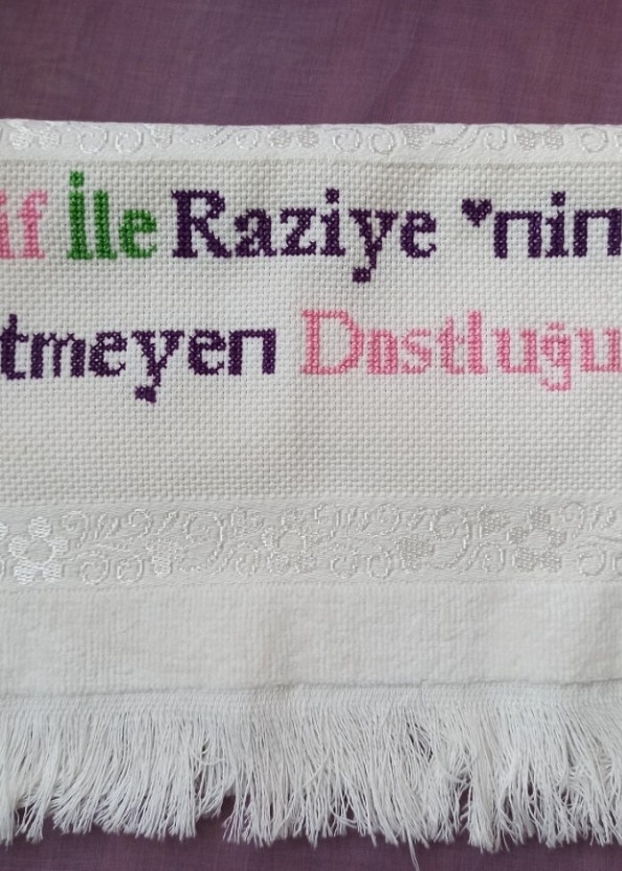 Etamin havlu - Görsel 4
