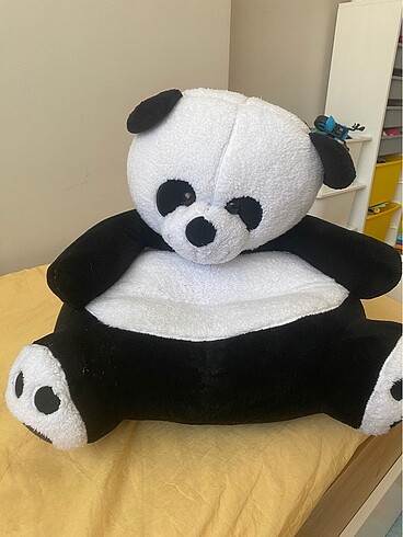Panda peluş çocuk bebek koltuğu