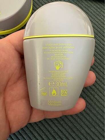 Shiseido Shiseido spf50+ quick dry BB krem