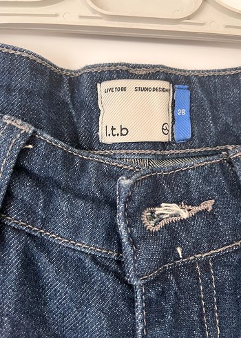Kadın Lacivert Normal Boy Denim Jean - Görsel 2