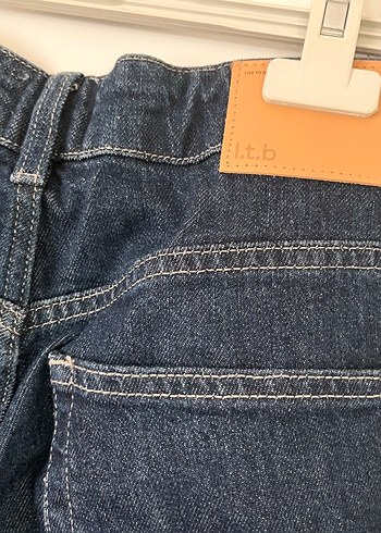 Kadın Lacivert Normal Boy Denim Jean - Görsel 4