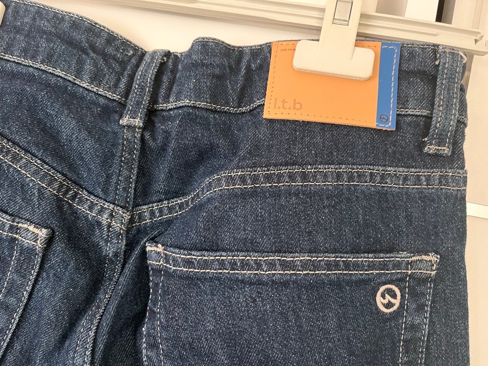 Kadın Lacivert Normal Boy Denim Jean - Görsel 4