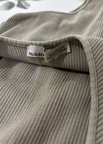 Bej İnce Askılı Kadın sırtı açık body - Görsel 2