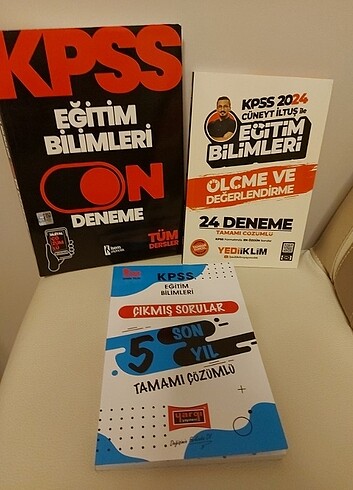 Eğitim Bilimleri Deneme ve Test