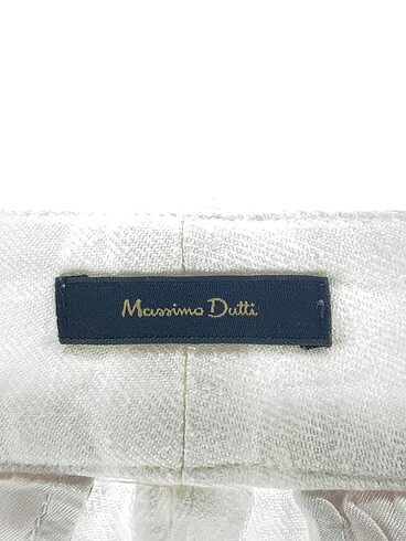 universal Beden beyaz Renk Massimo Dutti Mini Şort %70 İndirimli.