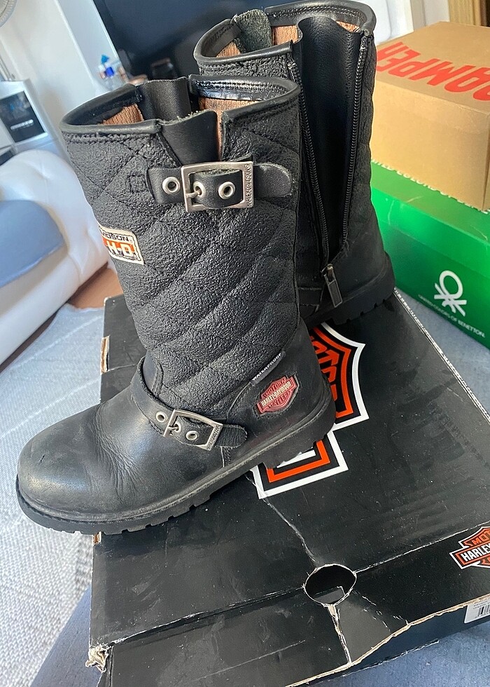 Harley davidson çocuk bot - Görsel 3