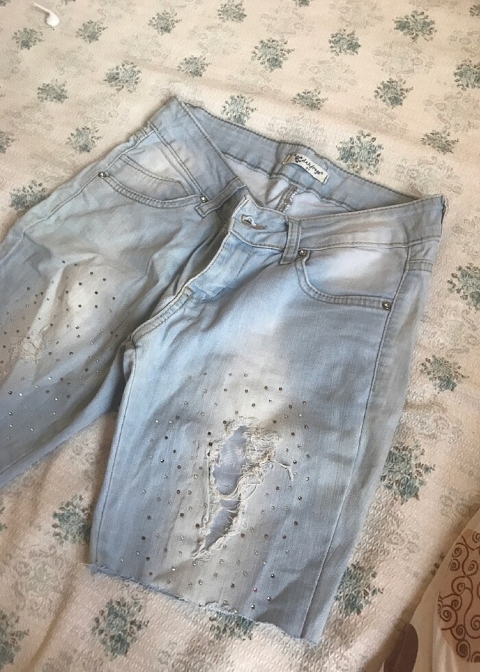 Kot şort - Görsel 3