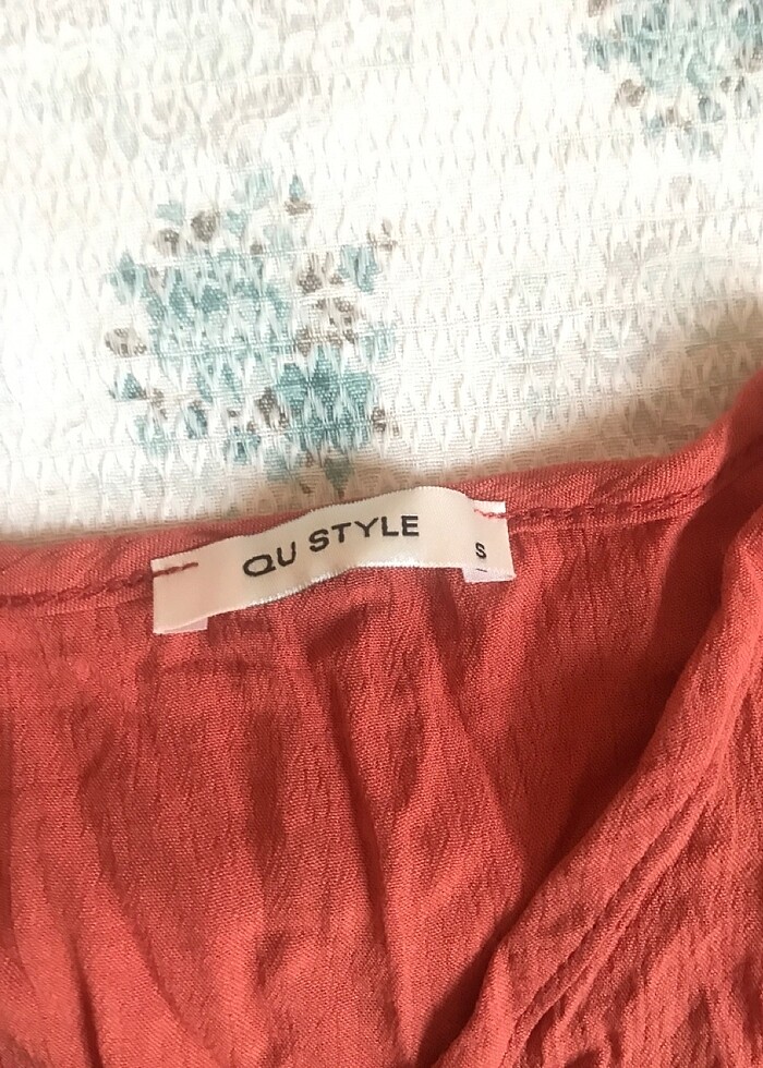 Kiremit rengi bluz - Görsel 3