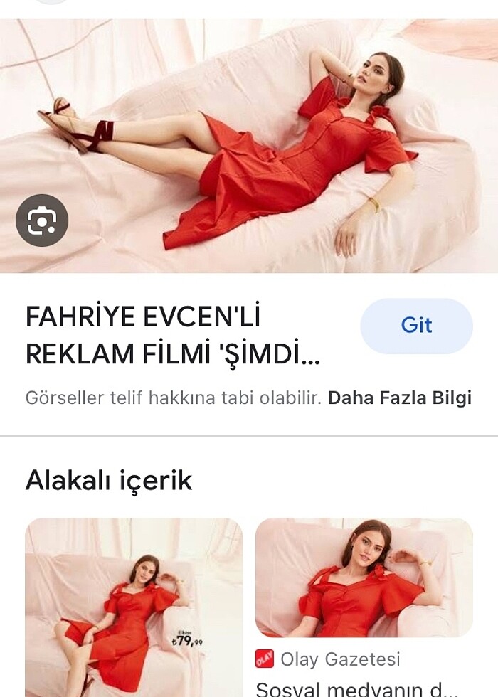 Koton kırmızı elbise - Görsel 5