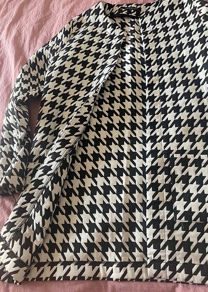 Zara model çok şık ceket - Görsel 4