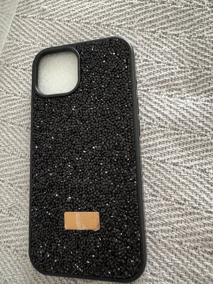 Siyah Payetli iPhone Kılıfı Street Wear - Görsel 2