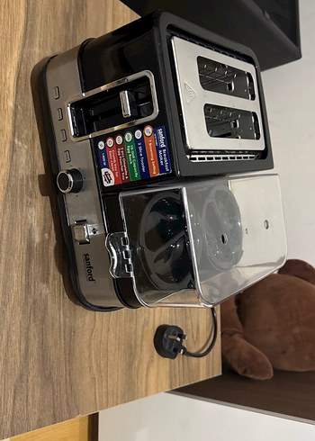 Siyah Çok Fonksiyonlu  Kahvaltı Hazırlayıcı Makine - Görsel 2