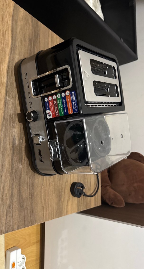 Siyah Çok Fonksiyonlu  Kahvaltı Hazırlayıcı Makine - Görsel 2