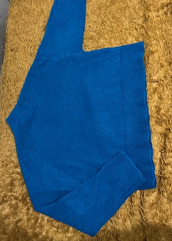 Mavi Kadın Yumuşak Dokulu Kadın Kazak - Görsel 5