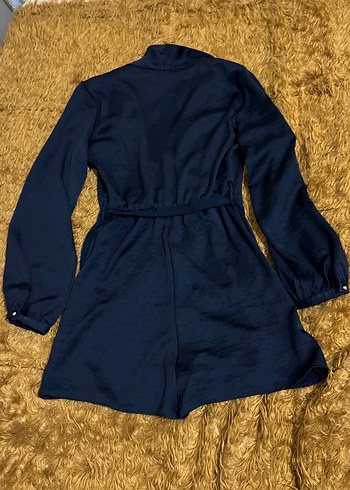 Zara Kuşaklı Fermuarlı Kadın Tulum - Görsel 5