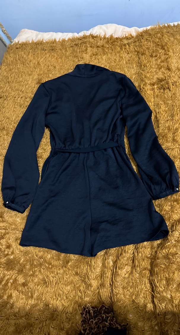 Zara Kuşaklı Fermuarlı Kadın Tulum - Görsel 5