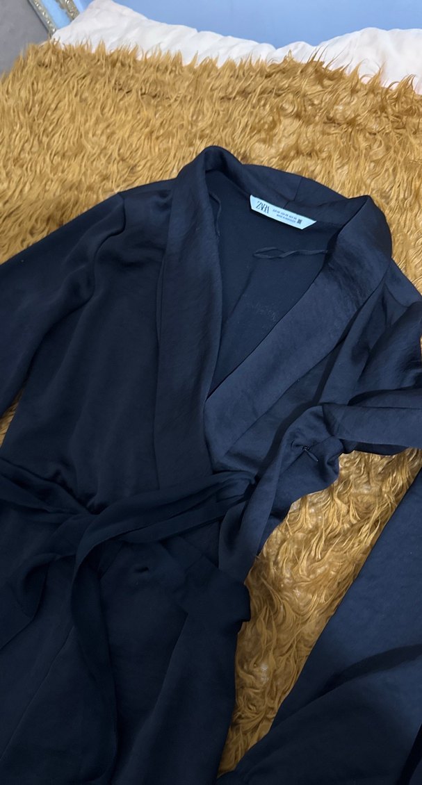 Zara Kuşaklı Fermuarlı Kadın Tulum - Görsel 4