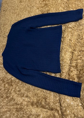 Koton Koyu Lacivert Triko Kadın Hırka - Görsel 5