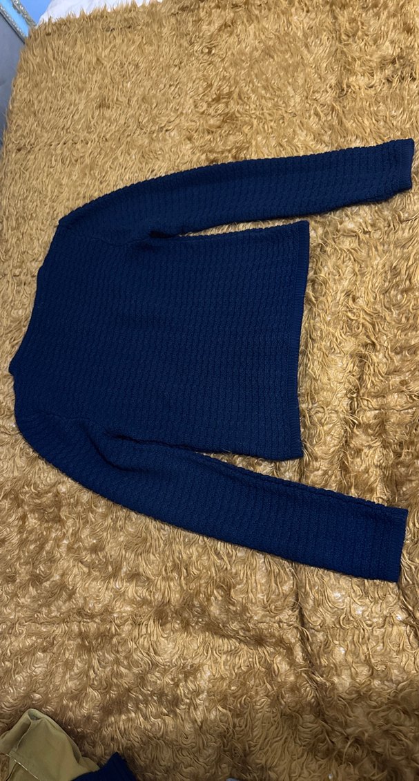 Koton Koyu Lacivert Triko Kadın Hırka - Görsel 5