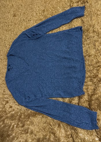 Mavi Kadın Triko Denim Kazak - Görsel 5