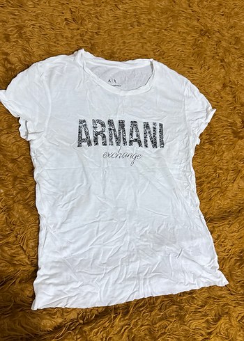 Beyaz Kadın Armani Exchange Tişört - Görsel 2