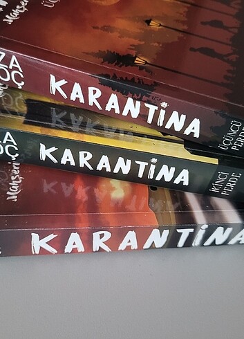 Karantina 1,2 ve 3. kitap