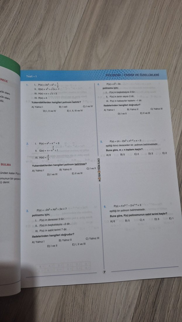 Acil Yayınları Matematiğin İlacı AYT Soru Bankası - Görsel 2